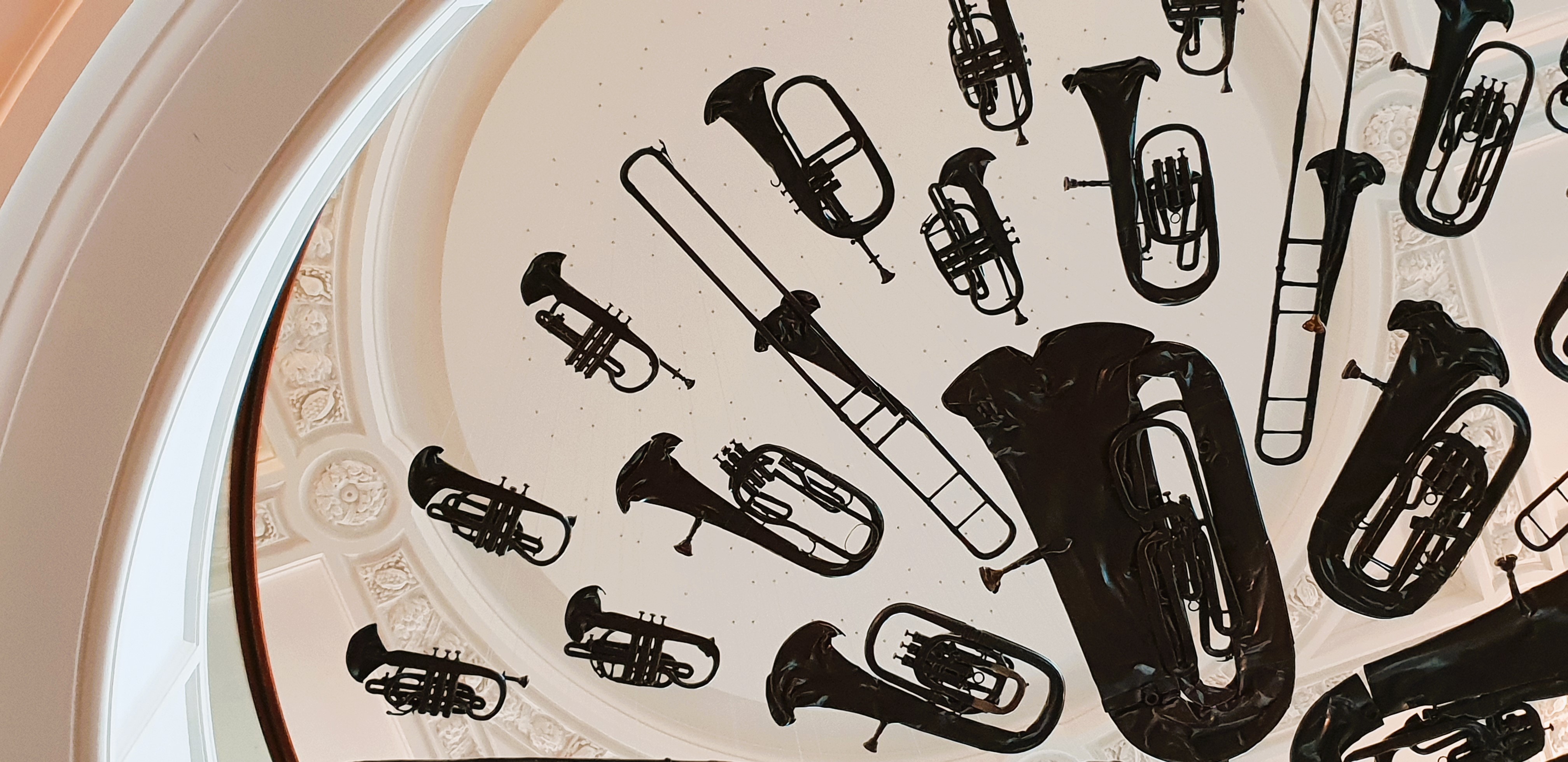Flattened Brass Instruments in The Victoria & Albert Museum, London